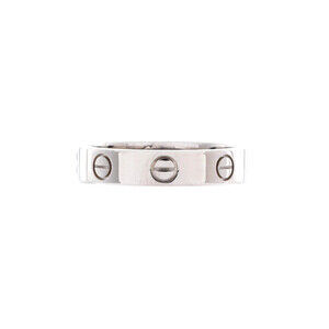 Cartier Love Wedding Band 1 Diamond Ring